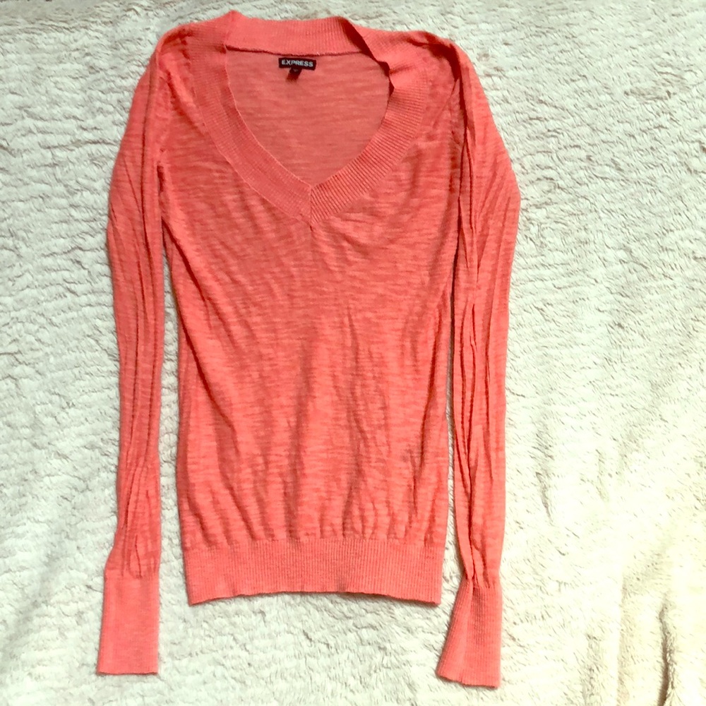 Light weight V neck sweater